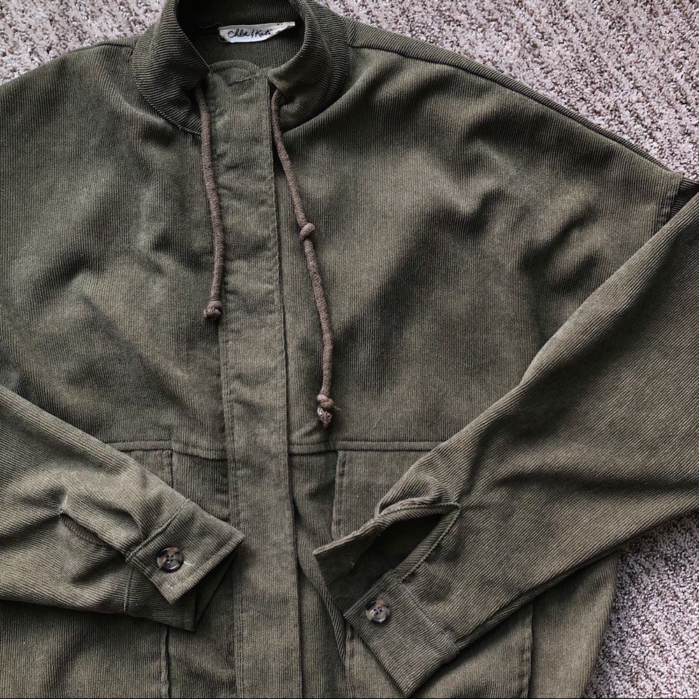 Olive Corduroy jacket